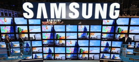 CES2009 전시 삼성전자 부스