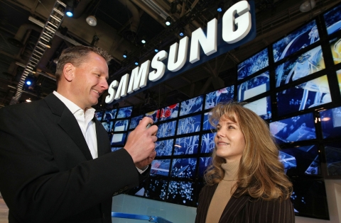 CES2009 전시 삼성전자 부스