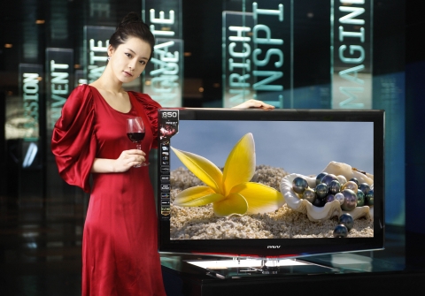 삼성전자, V라인 크리스털 로즈 LCD TV 출시