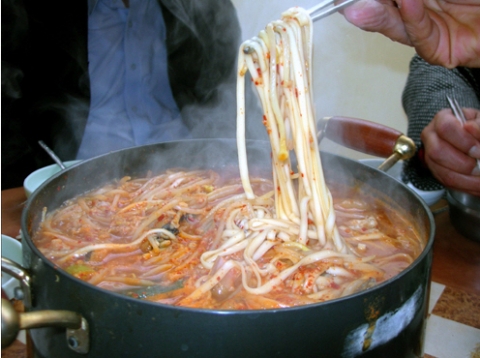 구룡포의 숨겨진 토속음식 모리국수