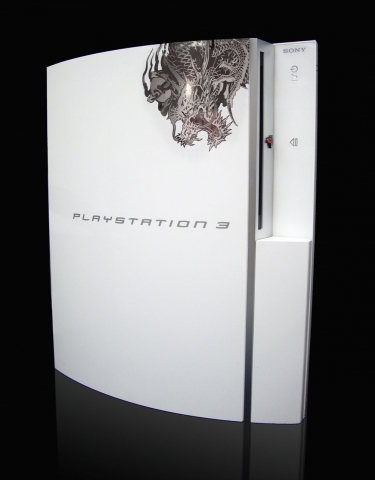 2009년 2월 27일 발매  PLAYSTATION®3용 “용과 같이 3” 예약특전 용무늬 전자파 스티커 적용 이미지