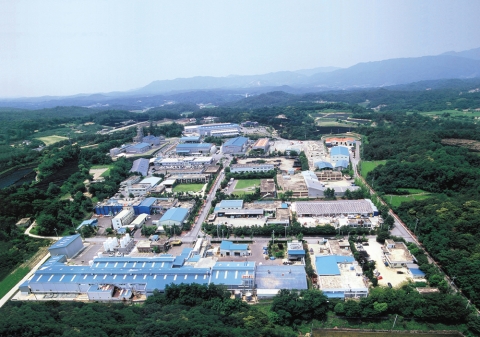 소디프신소재 본사 전경