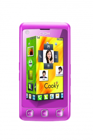 LG전자, 풀터치폰 ‘쿠키(Cooky)’ 국내 출시