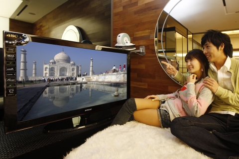 삼성전자, 2009년형 파브 PDP 450 출시