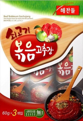 CJ 해찬들 튜브형 쇠고기 볶음고추장 출시