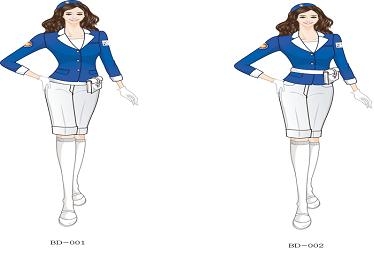 추억의 안내양 유니폼