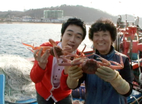 영덕 지역특산물전 방송장면