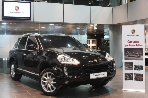 Porsche presents Limited Cayenne SportDesign Edition