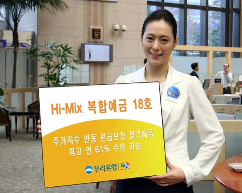 우리은행, ‘하이-믹스 복합예금 18호’ 판매