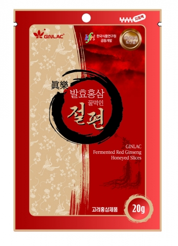 발효홍삼 꿀먹인 절편(지퍼팩)