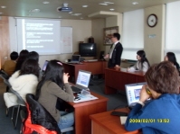 KHC교육연구소 의료관광전문가 수업 모습
