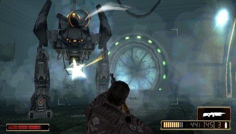 2009년 3월 20일 PSP용으로 발매하는 『Resistance: Retribution』 스크린샷