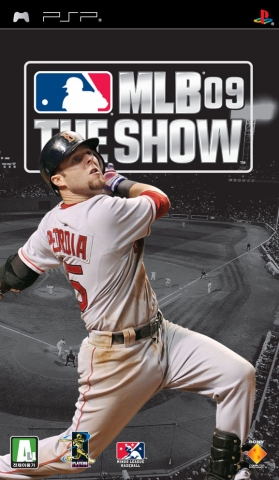 2009년 3월 20일 발매 최고의 스포츠 시뮬레이션 게임『MLB® 09 The Show™』PSP® 패키지샷