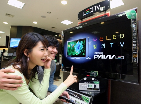 삼성전자, ‘빛의 TV - LED TV’ 판매 돌풍