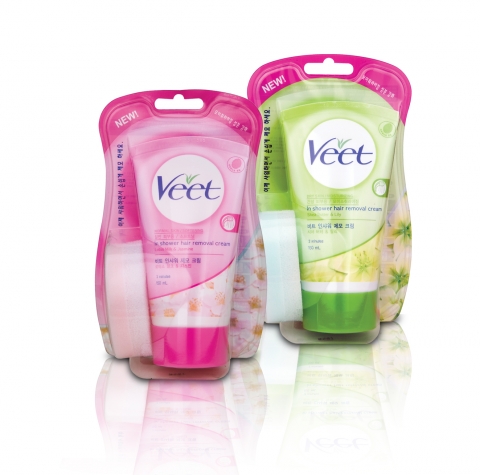 세계 1위 제모 브랜드 비트(Veet), 신제품 ‘비트 인샤워 제모 크림’ 출시