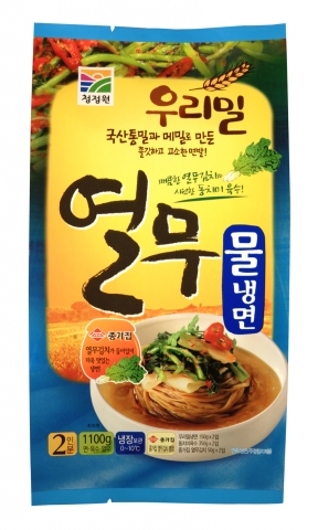 청정원 ‘우리밀 열무 물냉면(1100g)’