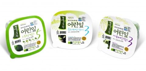 풀무원, 친환경 프리미엄 샐러드 ‘씻어나와 편리한 어린잎’ 출시