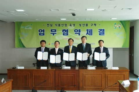 식품연, 전통식품산업화를 위한 전라남도와 업무협력 협약 체결