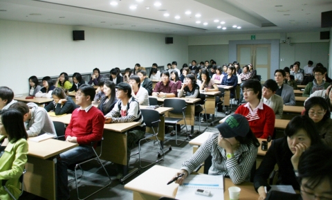 디지털오아시스 강연회 사진