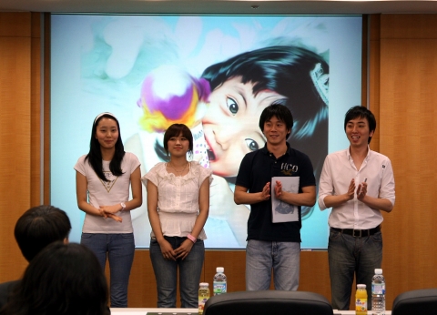 2008년 3기 T-Creator 과제발표 모습