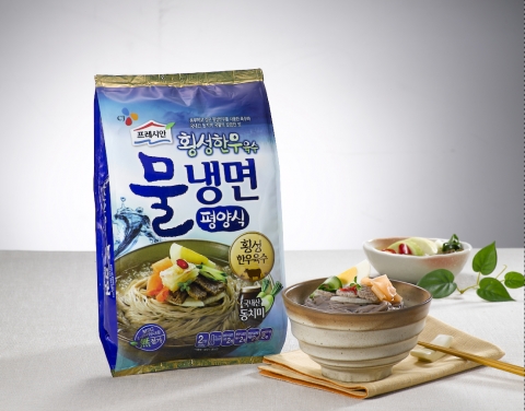 CJ제일제당- 여름 생면시장 겨냥 ‘冷’(냉)면 신제품 2종 출시