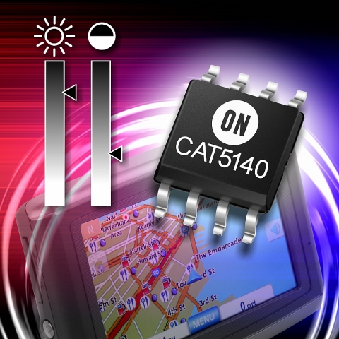 온세미컨덕터, I2C 인터페이스 및 EEPROM을 통합한 256-탭 디지털 포텐셔미터 출시