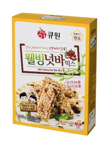 삼양사 ‘큐원 웰빙넛바 믹스’ 출시