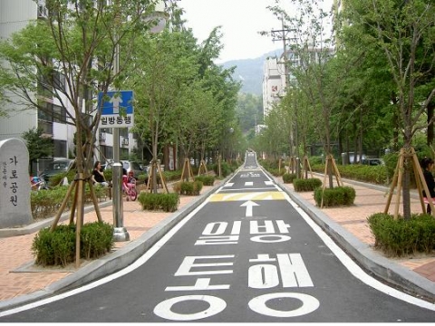 노원구 상계5동 간촌서3길 그린웨이 공사 후