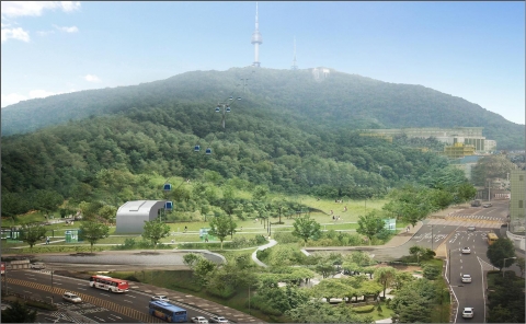친환경 신교통 ‘남산 에어카’ 타고 서울 주·야경 한눈에 본다