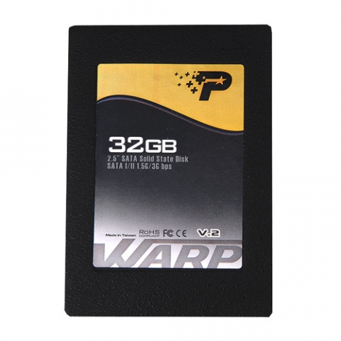 티뮤커뮤니케이션즈가  출시 유통하는 보급형 SSD PATRIOT SSD WARP V.2