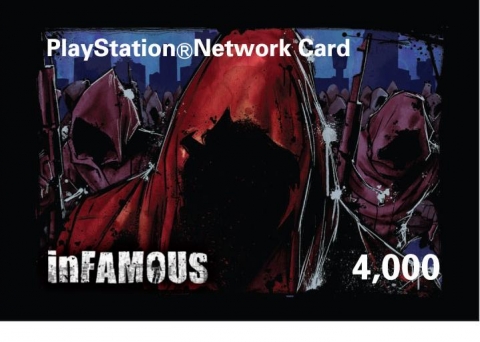 2009년 5월 29일 한글화 발매 예정 PLAYSTATION®3 전용 ‘인퍼머스’ 예약 판매 특전 PSN 카드