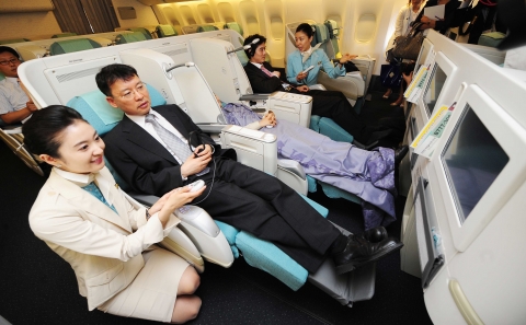 대한항공, 차세대 명품 좌석 장착한 최신형 항공기 B777-300ER 공개