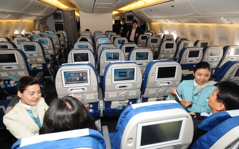 대한항공, 차세대 명품 좌석 장착한 최신형 항공기 B777-300ER 공개