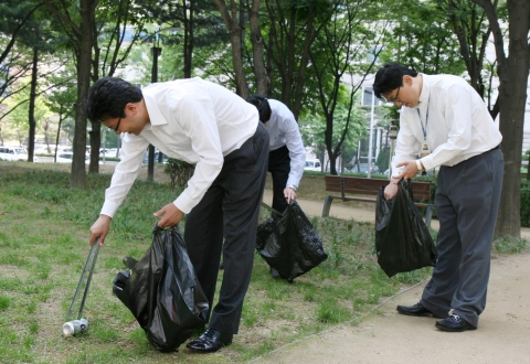 롯데홈쇼핑 환경사랑 봉사활동