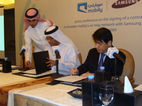 Mobily, Samsung Consolidate Their WiMAX Leadership in Middle East
