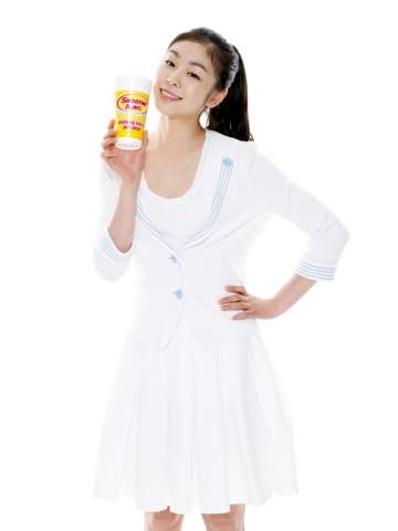 스무디킹, 김연아 스무디‘비 화이트 연아 스무디’출시
