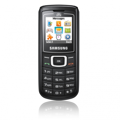 Samsung Introduces Its First Solar Powered Mobile Phone