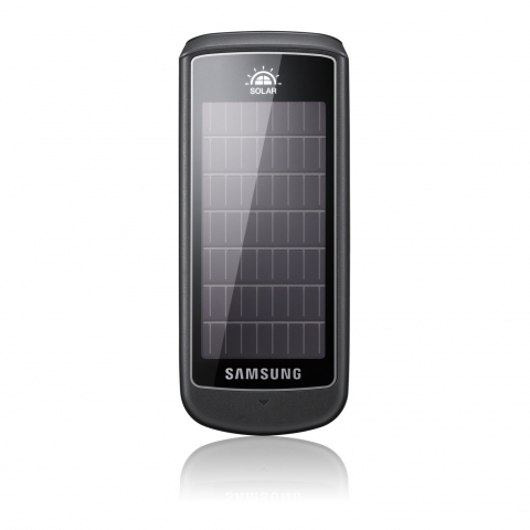 Samsung Introduces Its First Solar Powered Mobile Phone