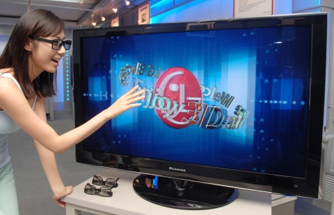 LG전자, 국내 3차원(3D) LCD TV 시대 연다