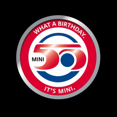 MINI 50주년 공식 로고