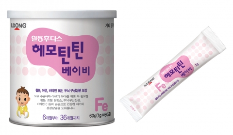 일동후디스 ‘헤모틴틴 베이비’ 출시