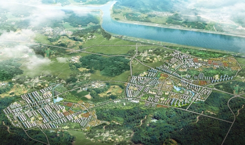 김포한강신도시에 KCC건설 성우종합건설 화성산업 3개사 총 2200세대 합동분양 예정지