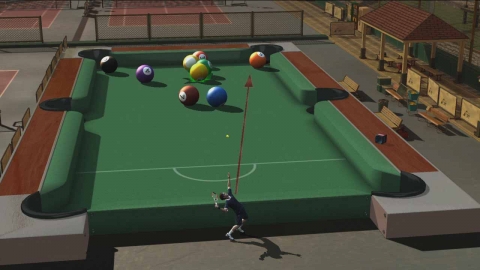 2009년 6월 12일 PLAYSTATION®3 정식 발매 “Virtua Tennis 2009” 스크린 샷