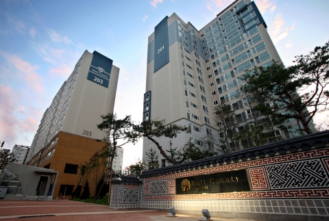 송도 웰카운티 아파트 전경사진1