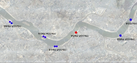 전망쉼터 위치도