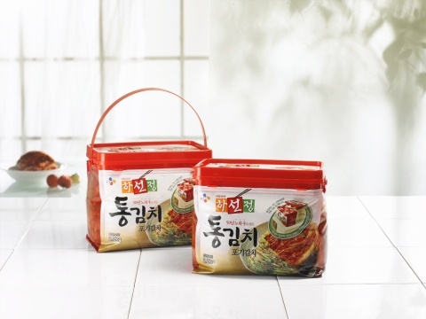 CJ제일제당 ‘하선정’ 김치 최고 평점
