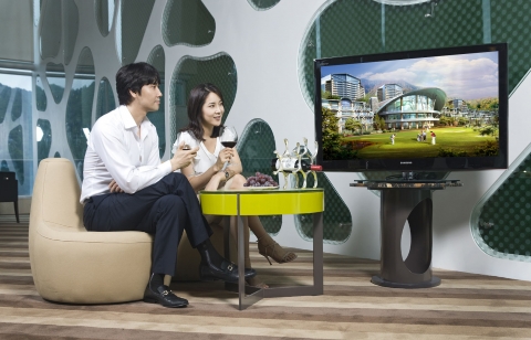 삼성 파브 LED TV, 명품 리조트 ‘소노펠리체’에 걸린다