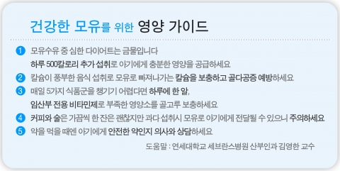 바이엘 헬스케어가 제시하는 건강한 모유를 위한 영양 가이드
