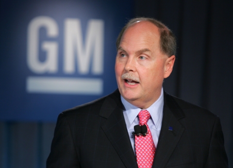 프리츠 헨더슨 New GM CEO