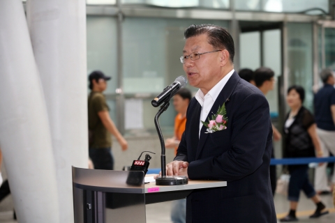 서울역서 자동개집표기 철거 행사 열려